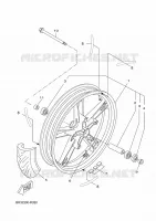 ROUE AVANT pour Yamaha MT 125 ABS de 2016
