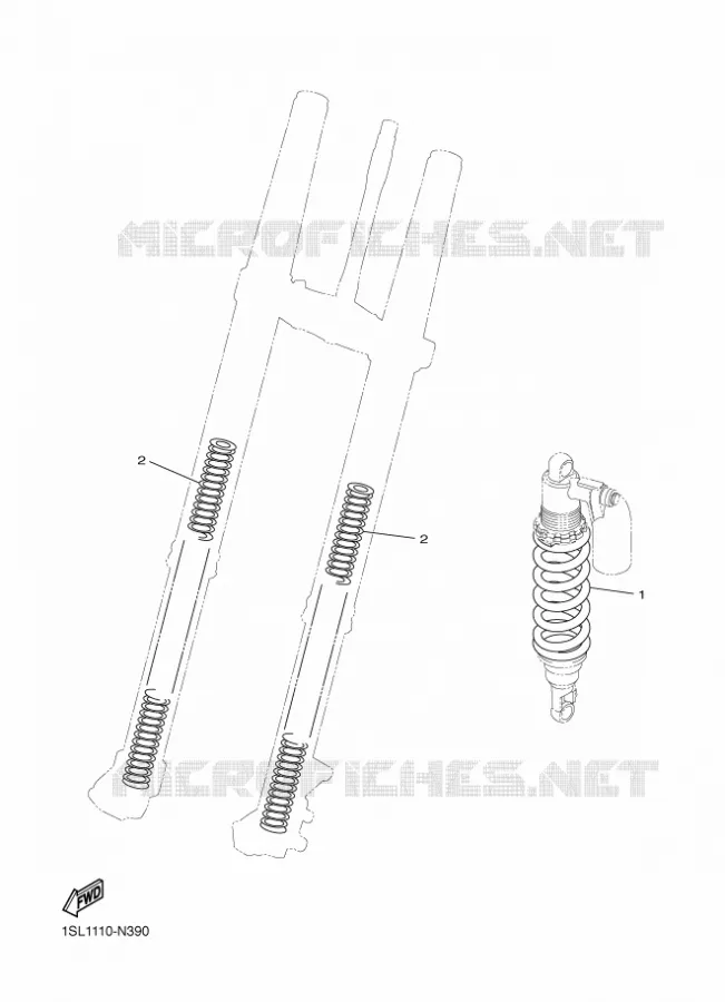 PIÈCES OPTIONNELLES Yamaha MOTO 250 2016 WRF  WR250F