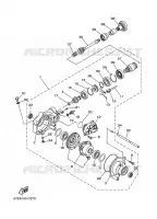 DIFFERENTIEL AVANT pour Yamaha YFM350FWA de 2008