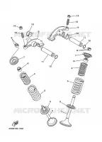 SOUPAPE pour Yamaha YFM350FWA de 2008
