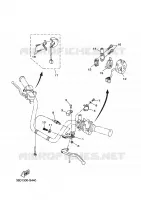 COMMODO / LEVIER pour Yamaha GRIZZLY 350 4x4 HOMOLOGATED de 2010