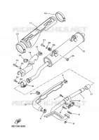 ECHAPPEMENT pour Yamaha GRIZZLY 350 4x4 HOMOLOGATED de 2010