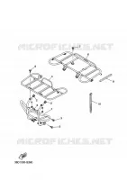 PARE CHOCS pour Yamaha GRIZZLY 350 4x4 HOMOLOGATED de 2010