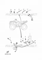 PARTIE ELECTRIQUE 2 pour Yamaha GRIZZLY 350 4x4 HOMOLOGATED de 2010