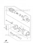 DEMARREUR pour Yamaha CYGNUS X de 2009