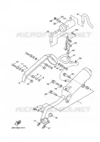 ECHAPPEMENT pour Yamaha CYGNUS X de 2010