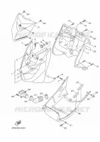 PROTEGE JAMBES pour Yamaha CYGNUS X de 2010