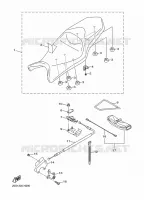 SELLE pour Yamaha XJ6NA de 2013