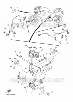 PARTIE ELECTRIQUE 3 pour Yamaha XJ6NA de 2013