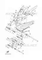 BRAS ARRIERE pour Yamaha MT-07 de 2016