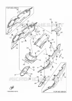 COUVERCLE LATERAL pour Yamaha MT-07 de 2016