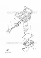 FILTRE A HUILE pour Yamaha MT-07 de 2016