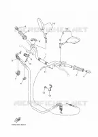 GUIDON ET CABLES pour Yamaha MT-07 de 2016