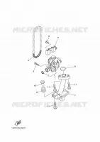 POMPE A HUILE pour Yamaha MT-07 de 2016