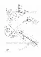 MAITRE CYLINDRE DE FREIN ARRIERE pour Yamaha MT-09 TRACER ABS de 2016