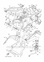 RESERVOIR A ESSENCE pour Yamaha MT-09 TRACER ABS de 2016