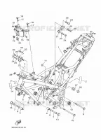 CADRE pour Yamaha MT-03 ABS RACE BLU de 2016