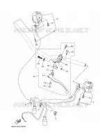 COMMODO / LEVIER pour Yamaha MT-03 ABS RACE BLU de 2016
