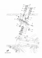DIRECTION pour Yamaha MT-03 ABS RACE BLU de 2016