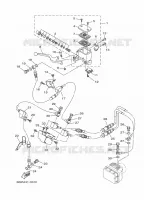 MAITRE CYLINDRE DE FREIN AVANT pour Yamaha MT-03 ABS RACE BLU de 2016