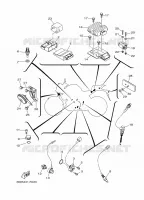 PARTIE ELECTRIQUE 2 pour Yamaha MT-03 ABS RACE BLU de 2016