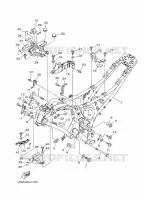 CADRE pour Yamaha MT-07 ABS de 2017