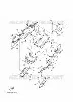 COUVERCLE LATERAL pour Yamaha MT-07 ABS de 2017