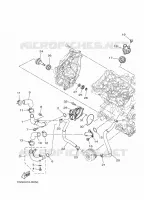 POMPE A EAU / DURITES pour Yamaha MT-07 ABS de 2017