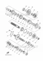 TRANSMISSION pour Yamaha MT-07 ABS de 2017