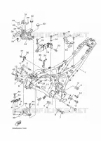 CADRE pour Yamaha MT-07 ABS de 2017