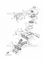 ADMISSION pour Yamaha MT-07 de 2016
