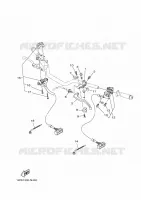 COMMODO / LEVIER pour Yamaha MT-07 de 2016
