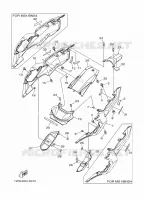 COUVERCLE LATERAL pour Yamaha MT-07 de 2016