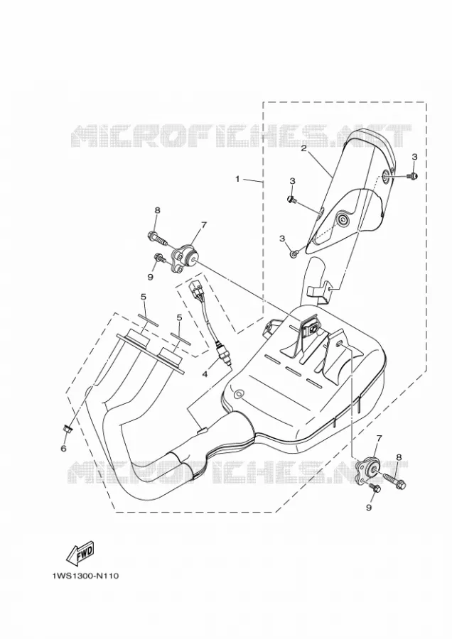 ECHAPPEMENT Yamaha MOTO 700 2016 MT  MT07