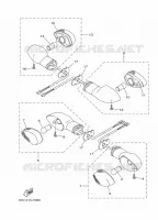 CLIGNOTANT pour Yamaha YBR125ED de 2012