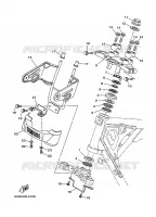 DIRECTION pour Yamaha YBR125ED de 2012