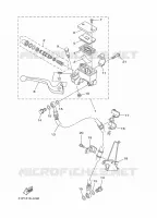 MAITRE CYLINDRE DE FREIN AVANT pour Yamaha YBR125ED de 2012
