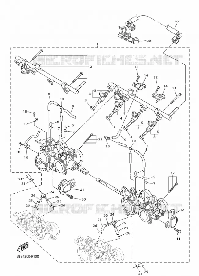 ADMISSION 2 Yamaha MOTO 1300 2016 FJR  FJR1300-AS