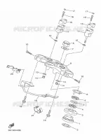 DIRECTION pour Yamaha DIVERSION 600 F de 2016