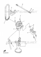 POMPE A HUILE pour Yamaha DIVERSION 600 F de 2016