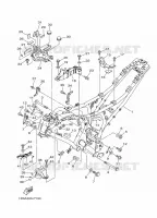 CADRE pour Yamaha MT-07 ABS de 2017