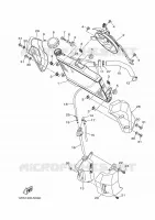 RADIATEUR / DURITES pour Yamaha MT-07 ABS de 2017