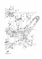 CADRE pour Yamaha MT-07 ABS de 2017