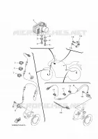 PARTIE ELECTRIQUE 3 pour Yamaha MT-07 ABS de 2017