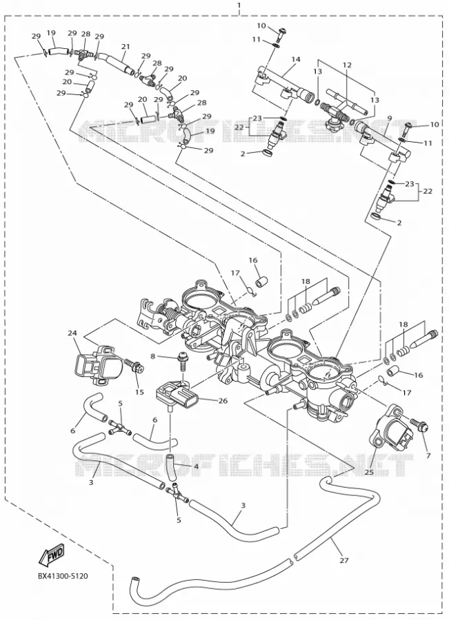 ADMISSION 2 Yamaha MOTO 1000 2017 R1  YZF-R1