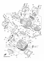 CULASSE pour Yamaha XVS950CR de 2015