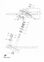 DIRECTION pour Yamaha XVS950CR de 2015