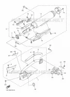 ECHAPPEMENT pour Yamaha XVS950CR de 2015