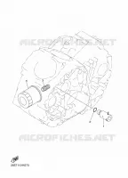 FILTRE A HUILE pour Yamaha XVS950CR de 2015