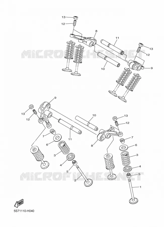 SOUPAPE Yamaha MOTO 950 2017 SCR  XVS950XR-A